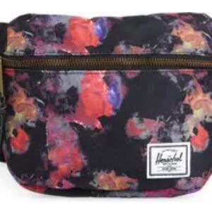 Herschel Supply Company Black and Red Crossbody Bag